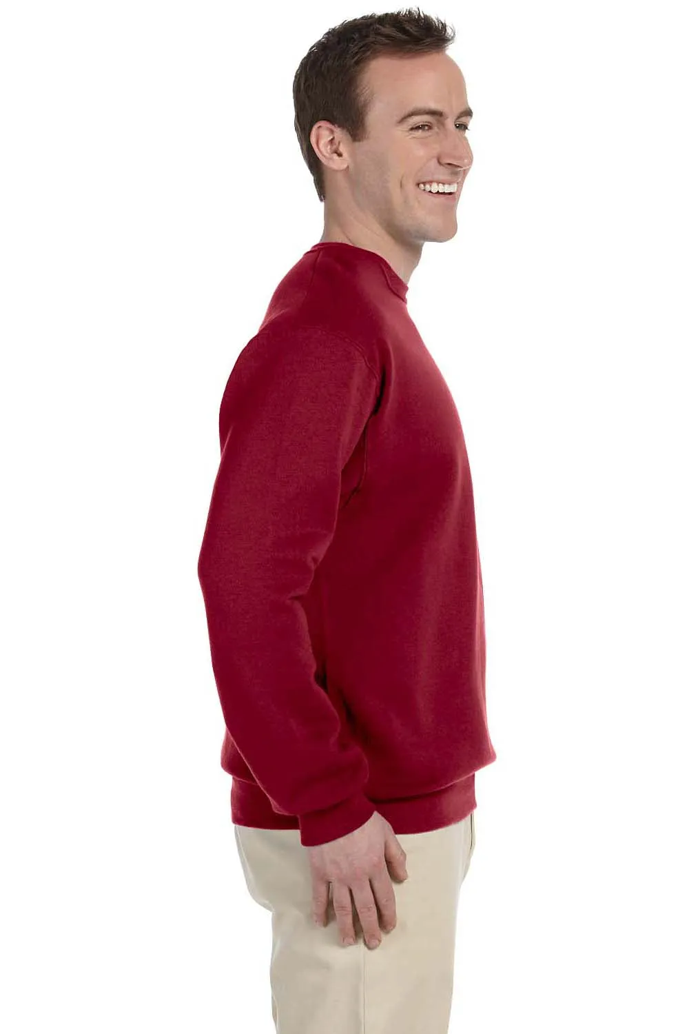 Jerzees Herren NuBlend Fleece Crewneck Sweatshirt - Kardinalrot