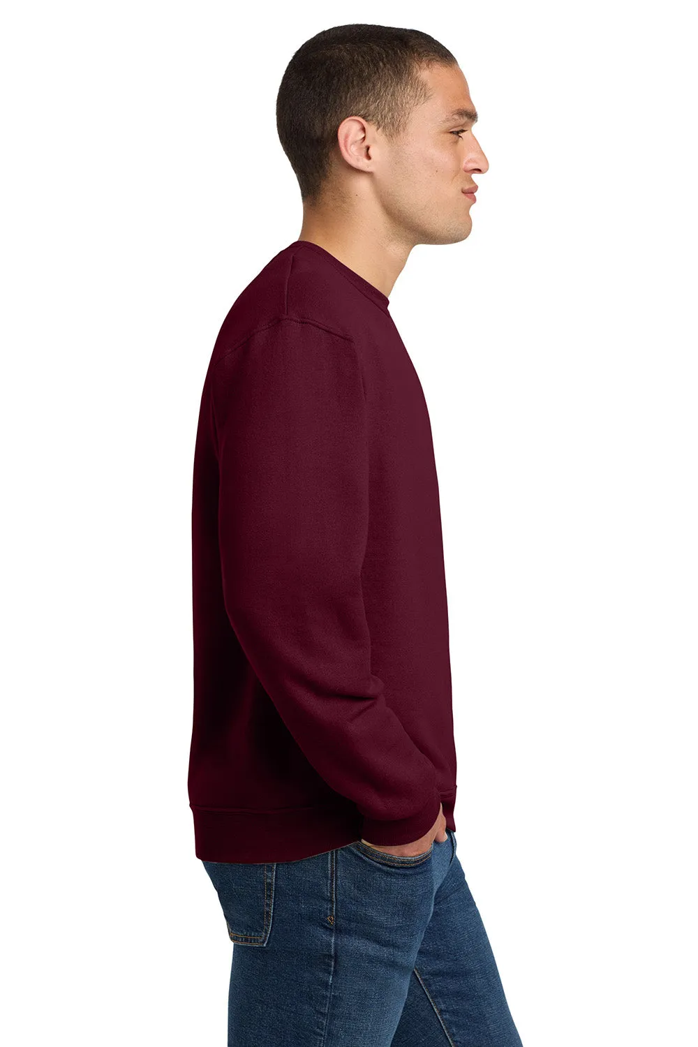 Jerzees Herren NuBlend Fleece Crewneck Sweatshirt - Kastanienbraun