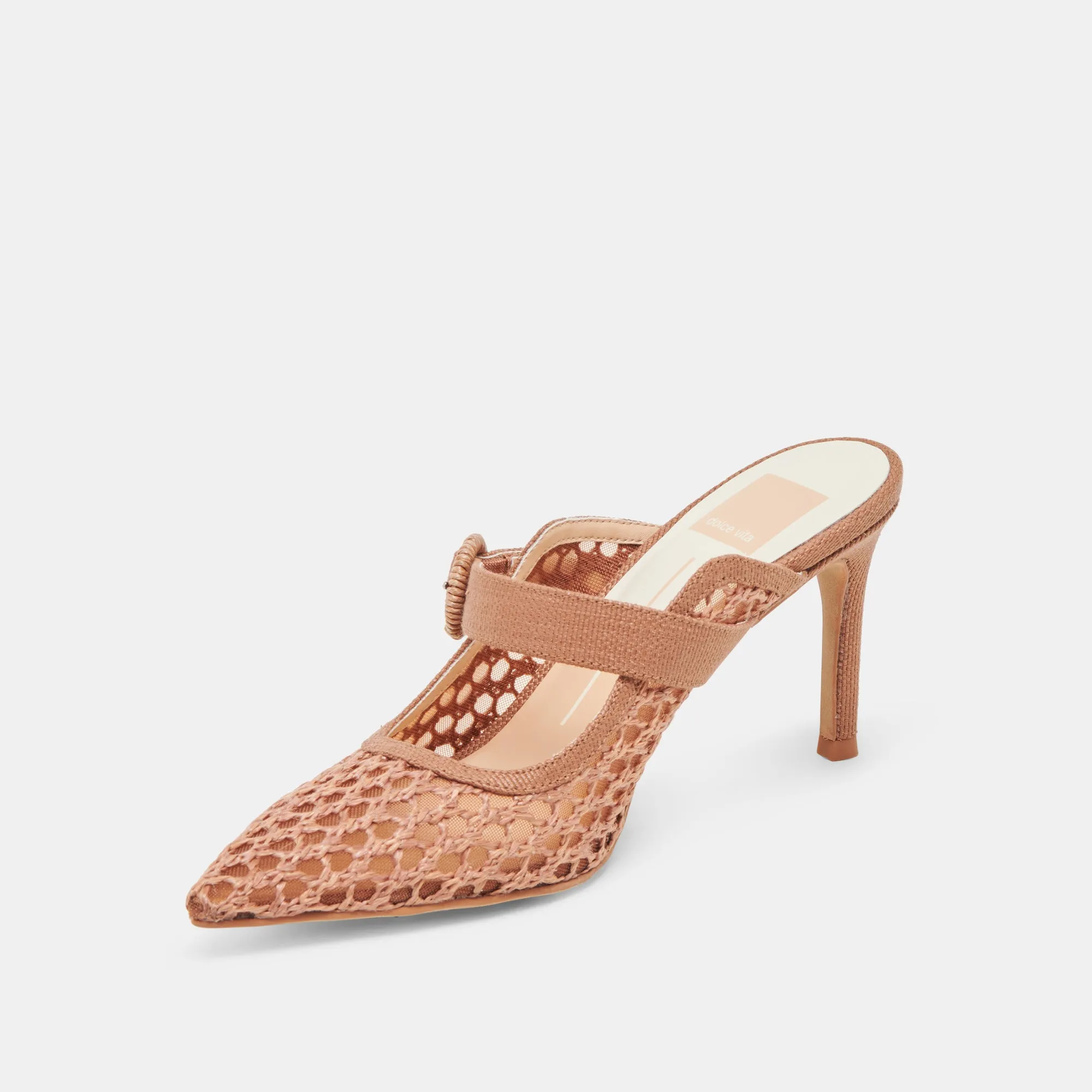 KEEKEE ABSÄTZE SATTELGEWEBT RAFFIA
