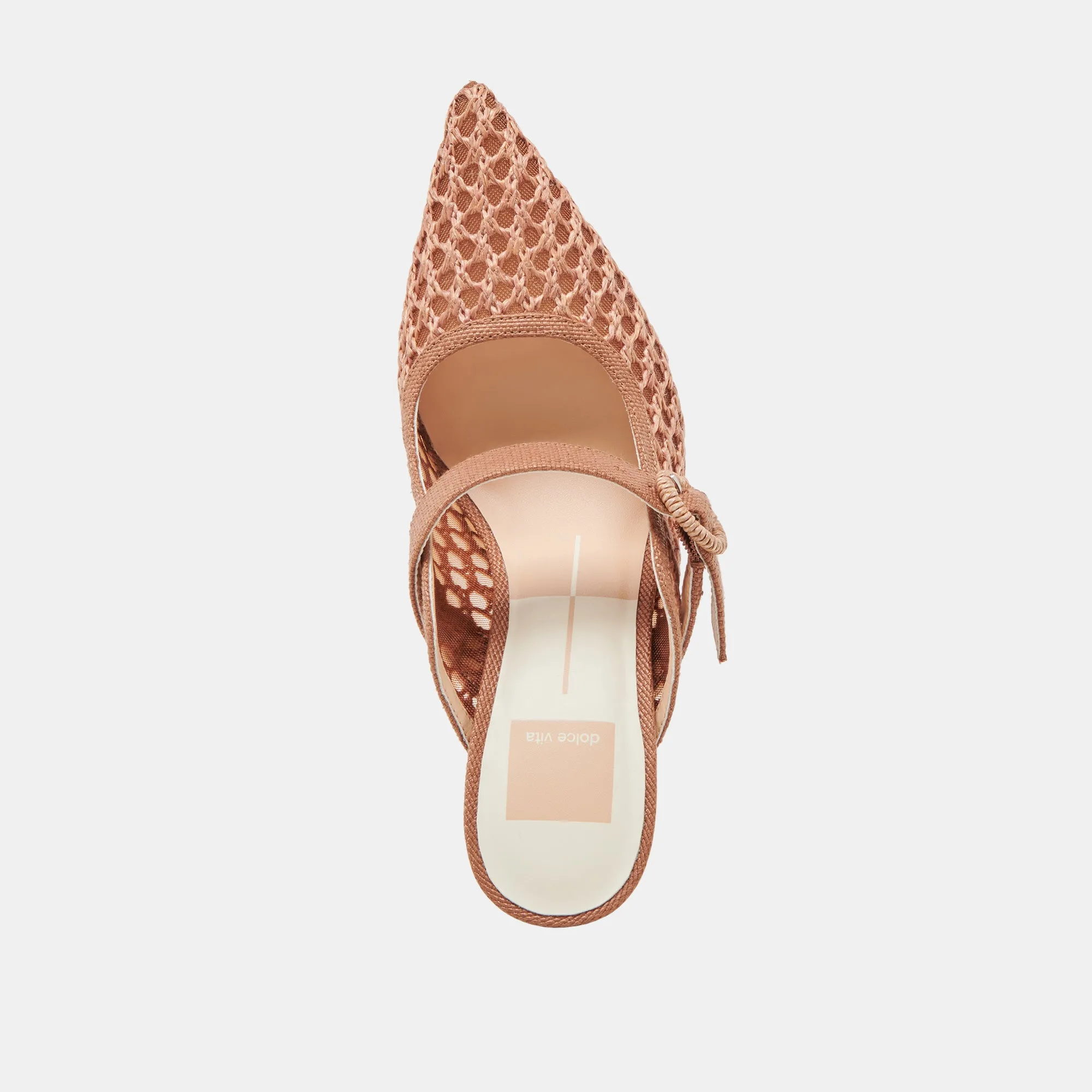 KEEKEE ABSÄTZE SATTELGEWEBT RAFFIA