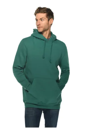 Lane Seven Herren Kapuzenpullover mit Kangaroo-Tasche - Petrolgrün