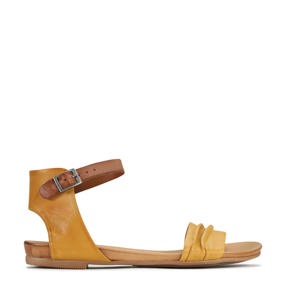 LARNI LEDER SANDALEN MIT KNÖCHELBAND