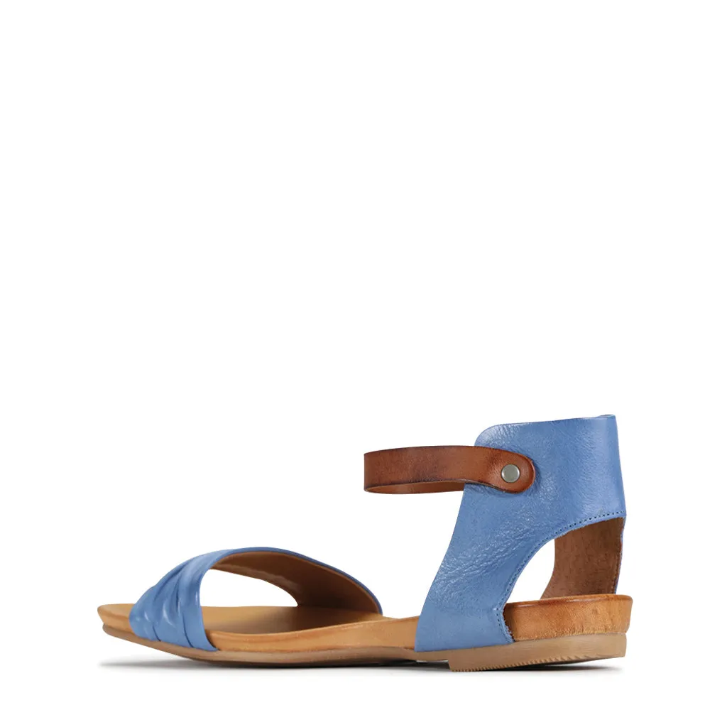 LARNI LEDER SANDALEN MIT KNÖCHELBAND