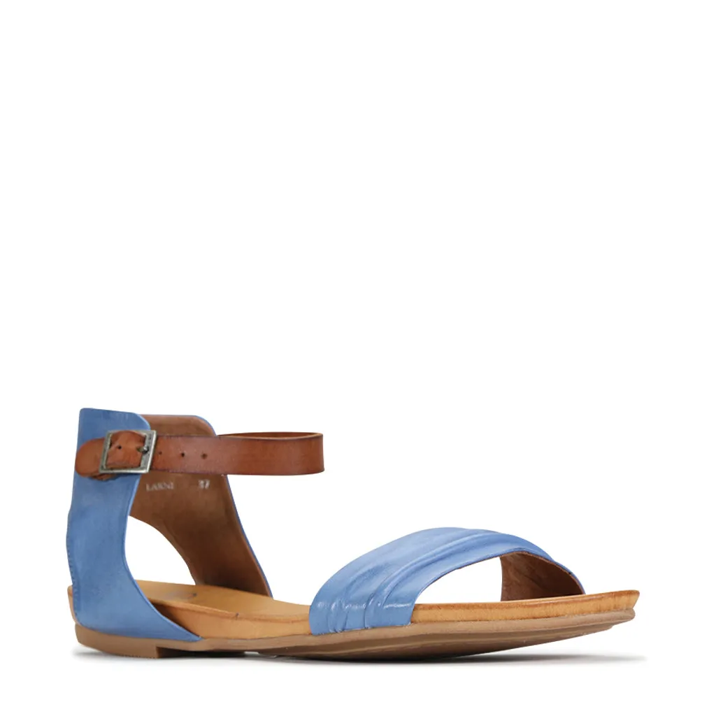 LARNI LEDER SANDALEN MIT KNÖCHELBAND