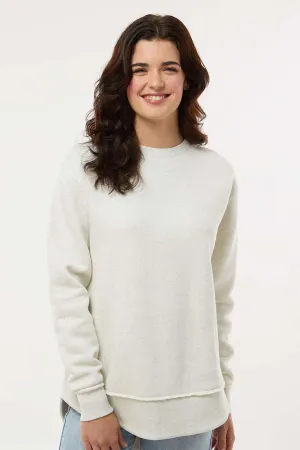 LAT Damen Weekend Fleece Crewneck Sweatshirt - Heather Natur