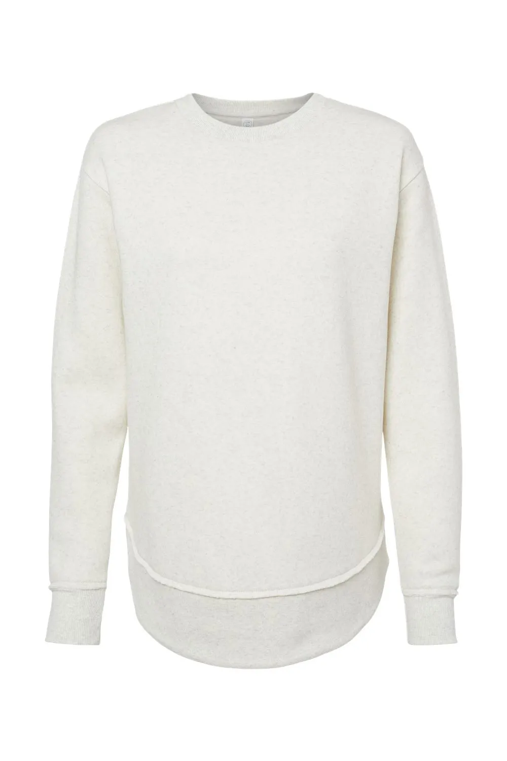 LAT Damen Weekend Fleece Crewneck Sweatshirt - Heather Natur