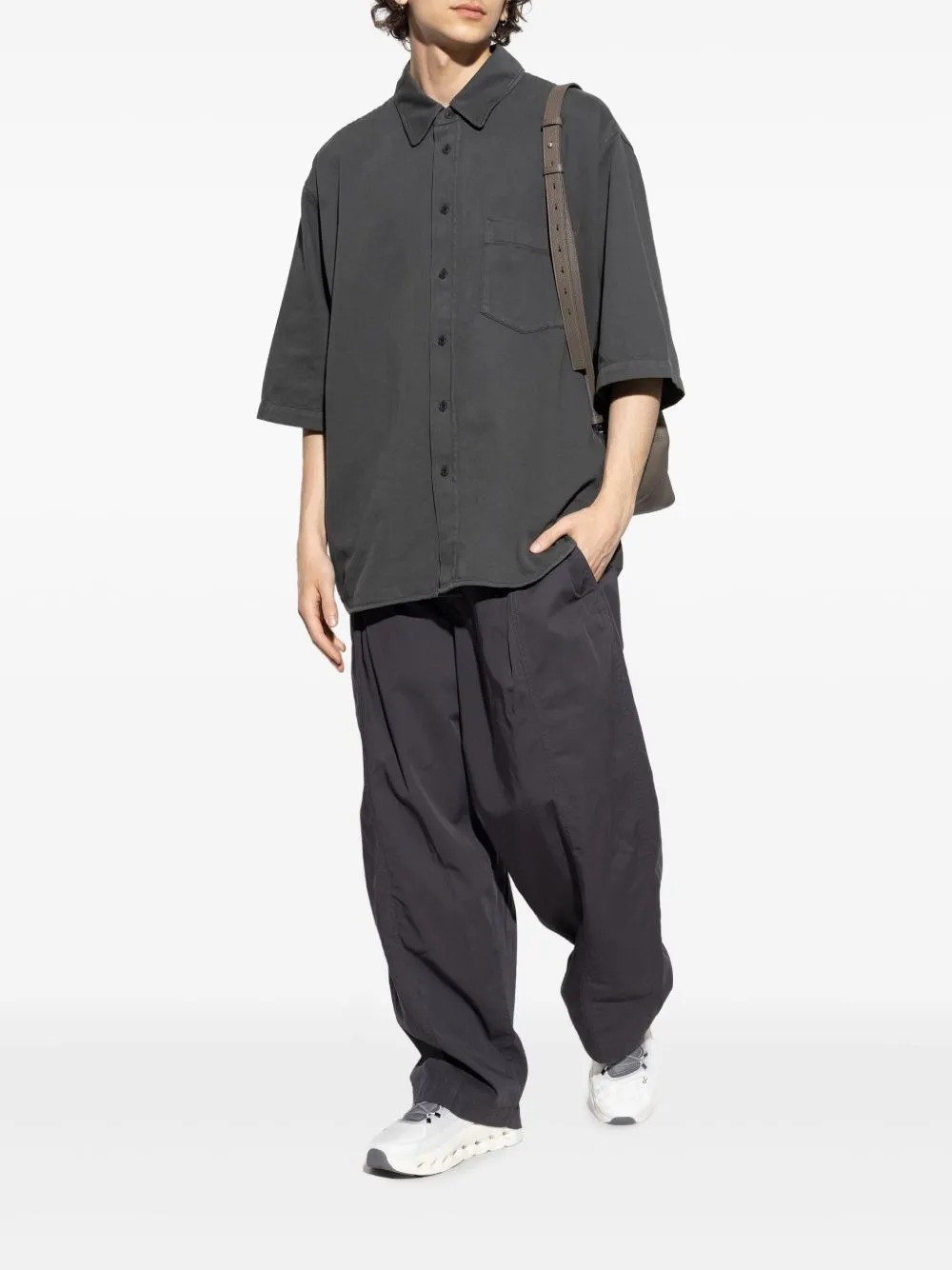LEMAIRE - Herren SS Denim Hemd Kleidung_lemaire