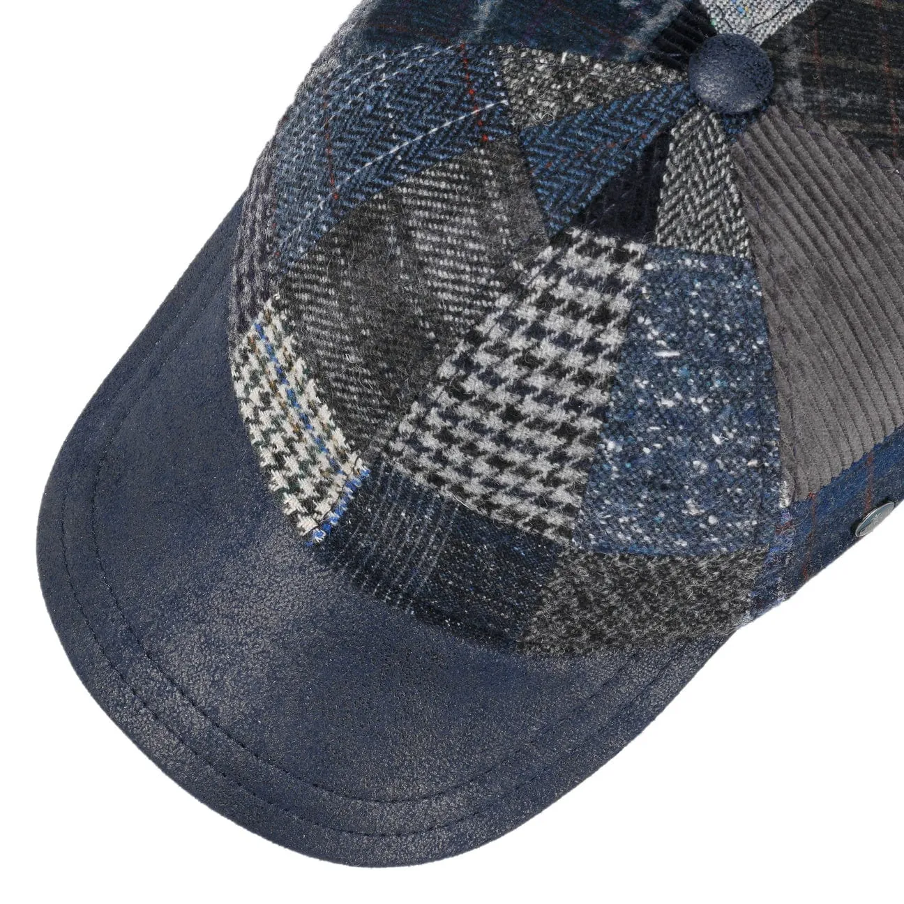 Lierys Accessories Klassische Patchwork-Wollmütze von Lierys