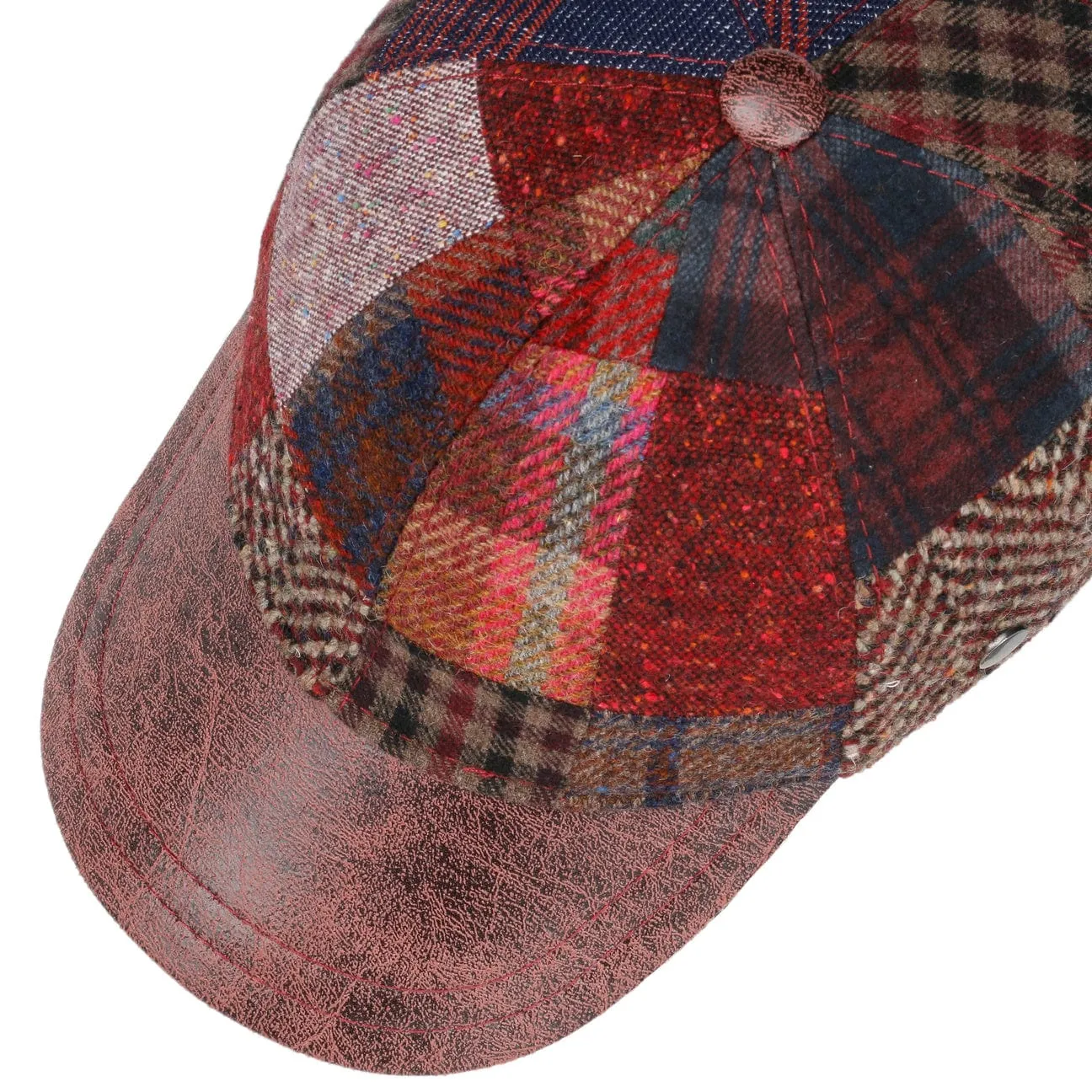 Lierys Accessories Klassische Patchwork-Wollmütze von Lierys