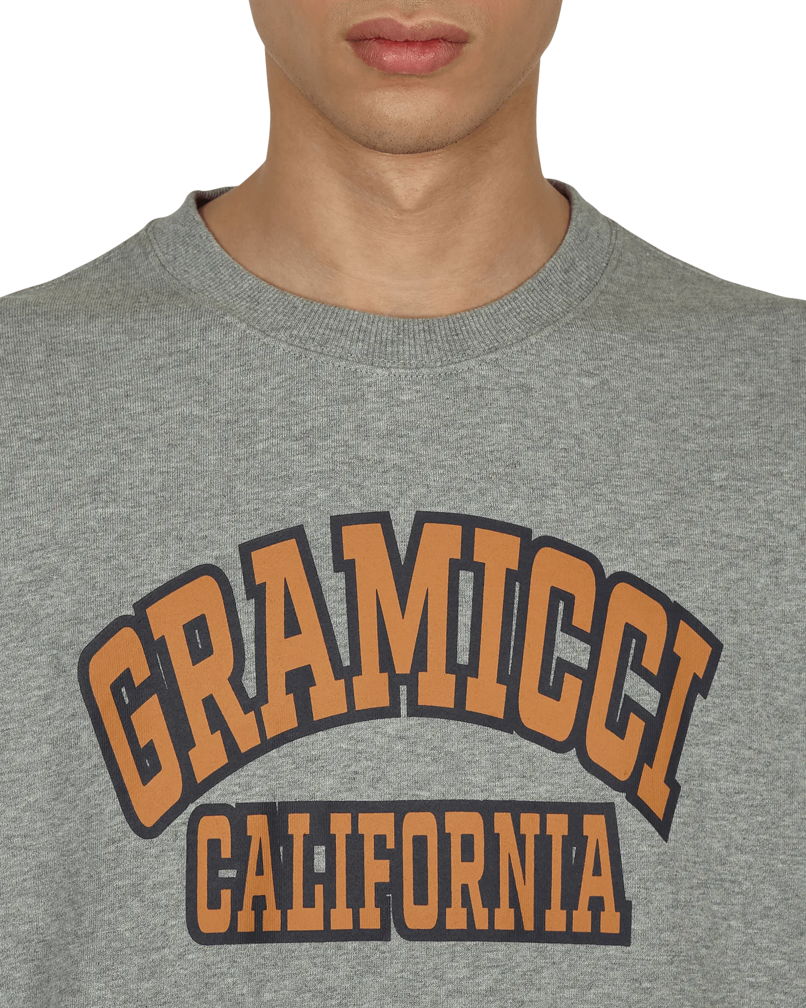 Logo Crewneck Sweatshirt Grau