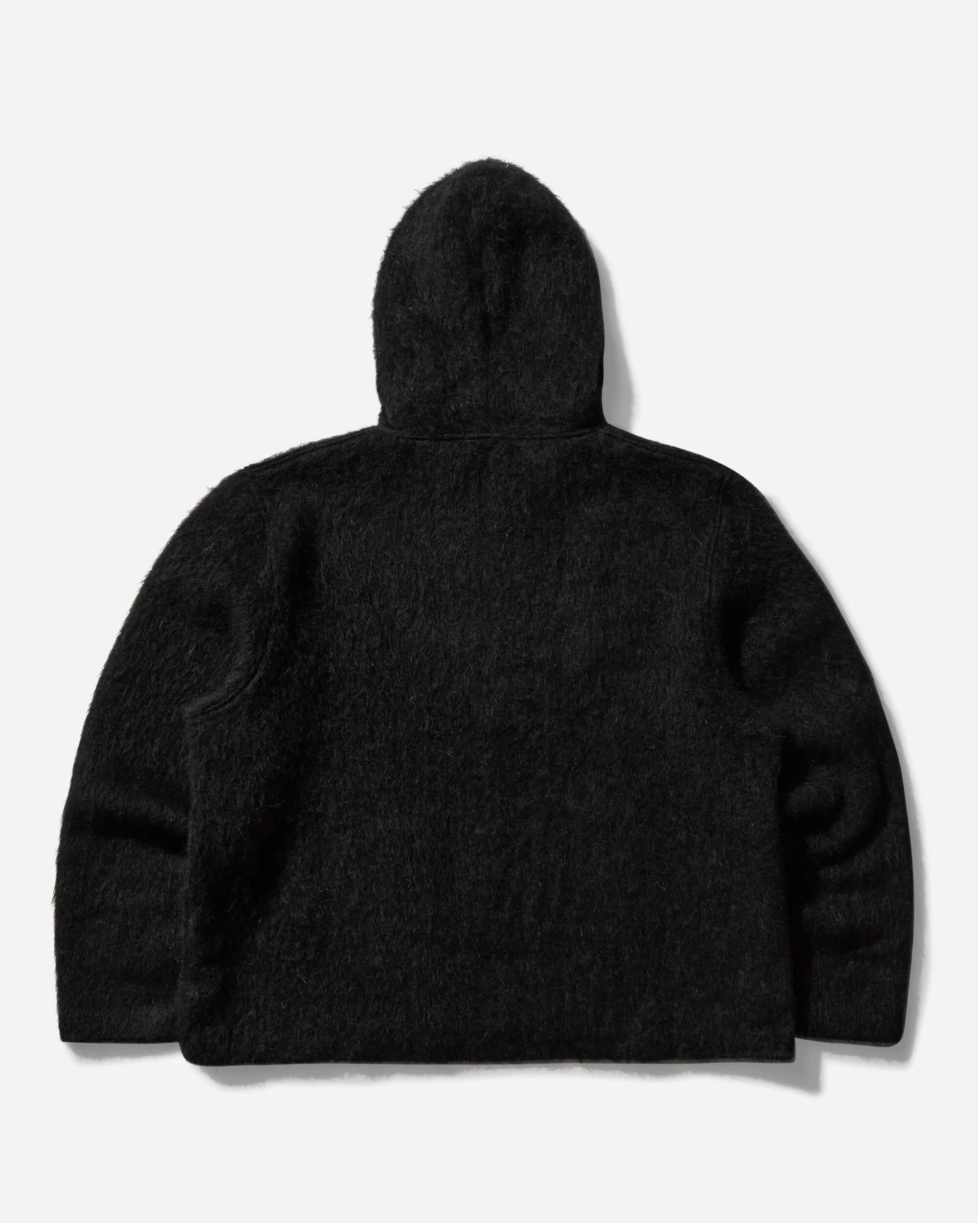 Herren Pullover mit Vollreißverschluss Schwarz