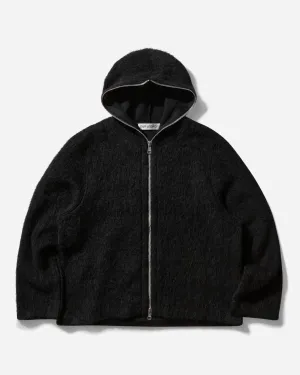 Herren Pullover mit Vollreißverschluss Schwarz