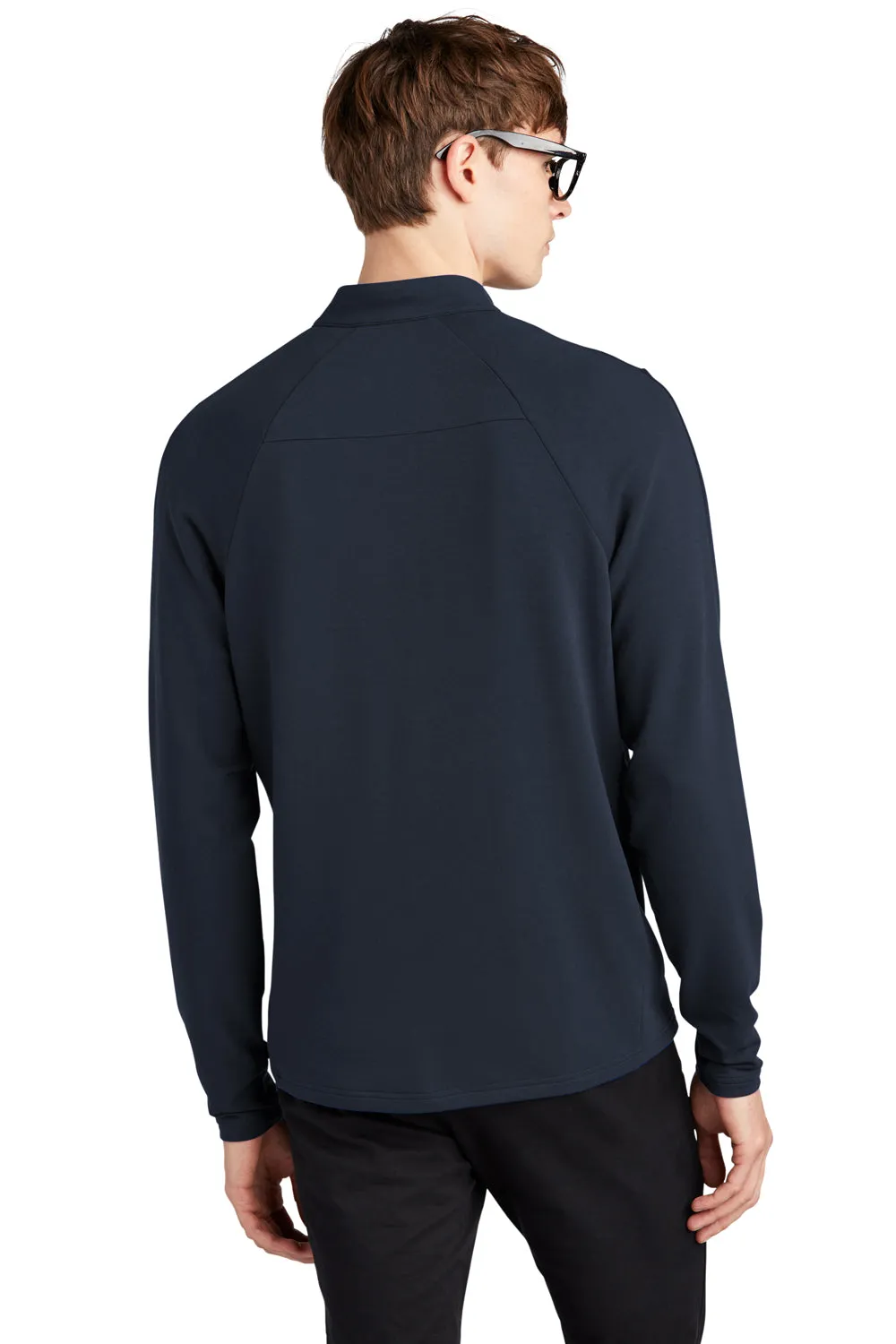 Mercer Mettle Herren Stretch 1/4-Zip Sweatshirt - Nachtmarineblau