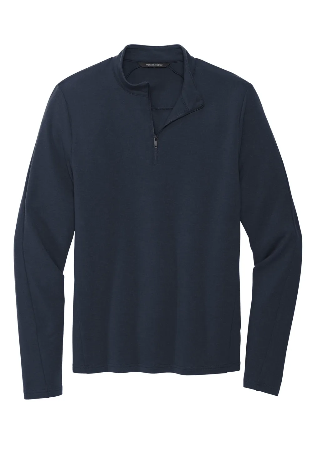 Mercer Mettle Herren Stretch 1/4-Zip Sweatshirt - Nachtmarineblau