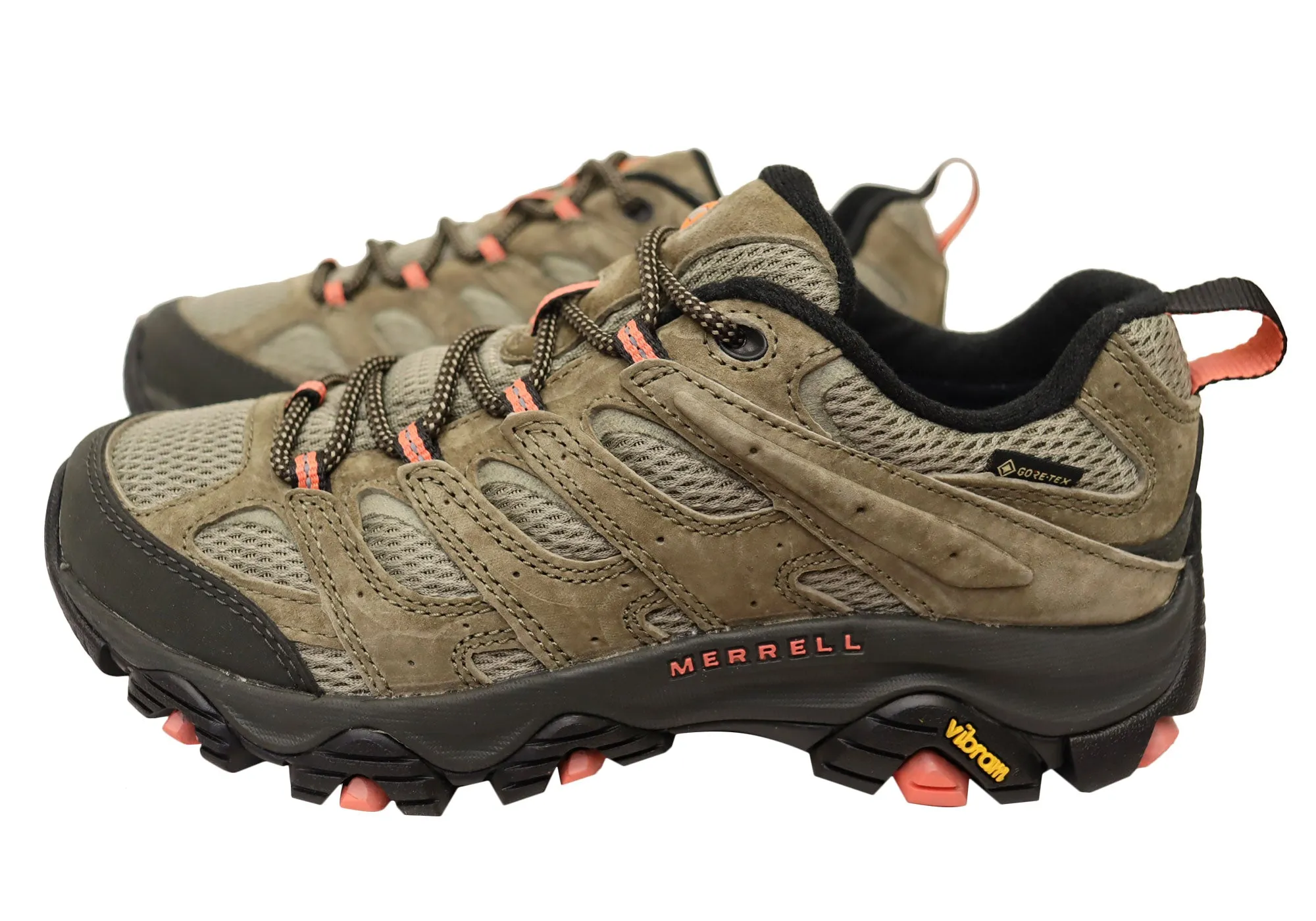 Merrell Damen Moab 3 Gore-Tex Weite Passform Leder Wanderschuhe Merrell Schuhe