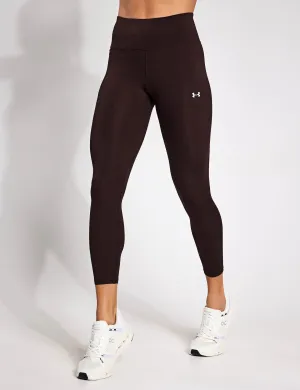 Bewegungs-Leggings mit Knöchelband - Brauner Obsidian/Weiß