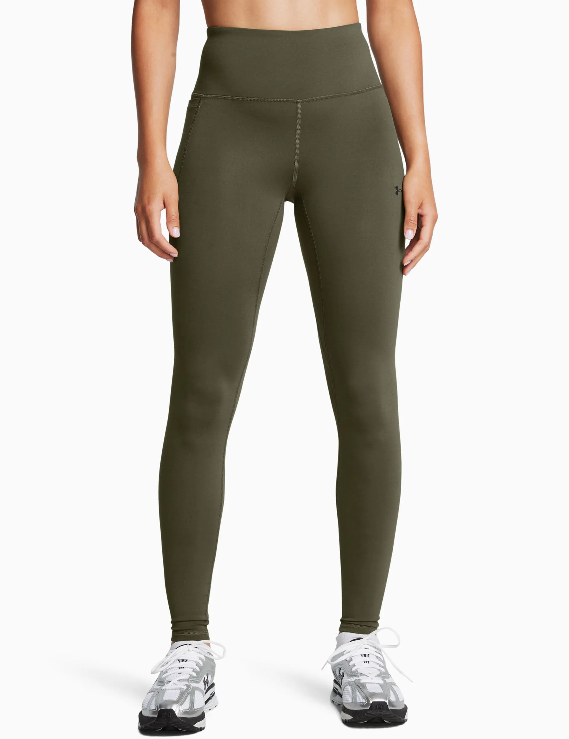 Bewegungsleggings - Marine OD Grün/Schwarz