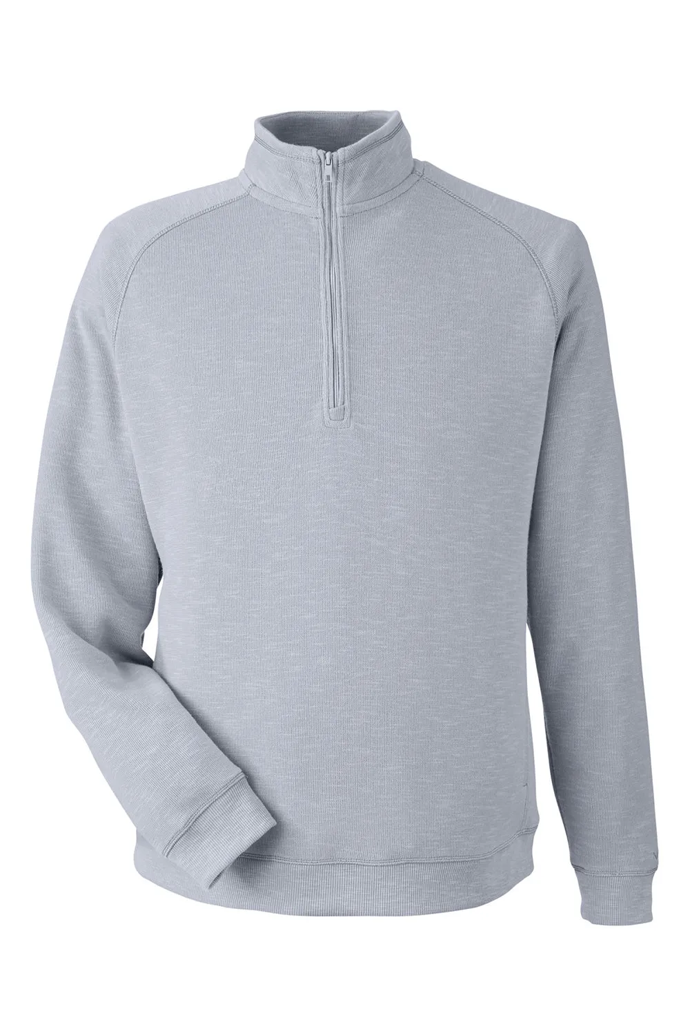 Nautica Herren Sun Surfer Supreme 1/4-Zip Sweatshirt mit Taschen - Vintage Pebble Grau