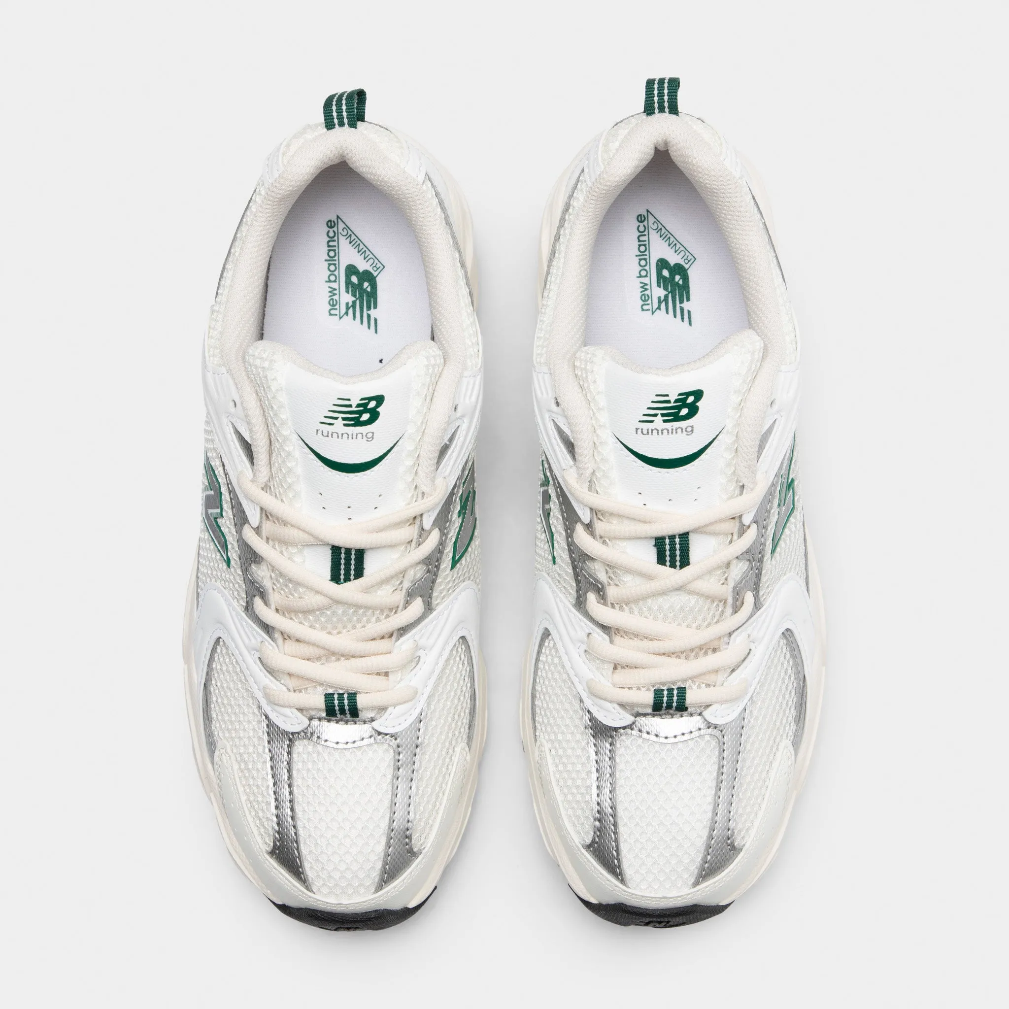 New Balance 530 Meersalz / Weiß - Sumpfgrün