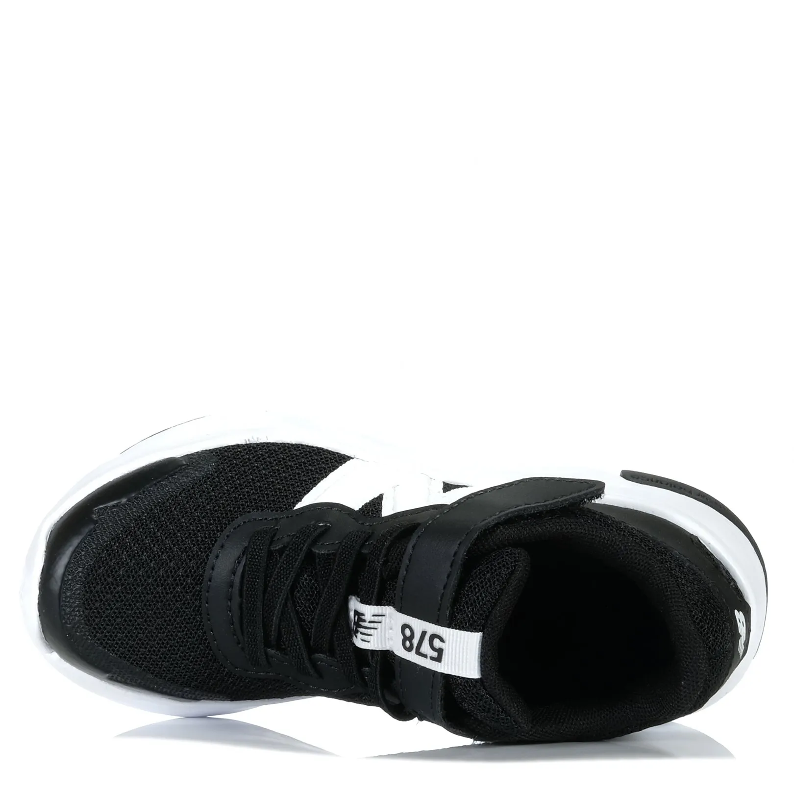 New Balance Sneakers New Balance Kids 578v1 Schnürsenkel mit Stopper PT578BK Schwarz/Weiß