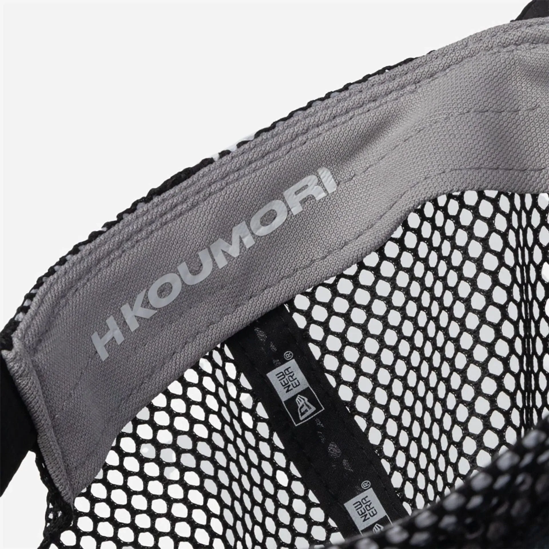 New Era Flache Mützen Hermanos Koumori x New Era Schwarze Golf-Einstellbare Kappe