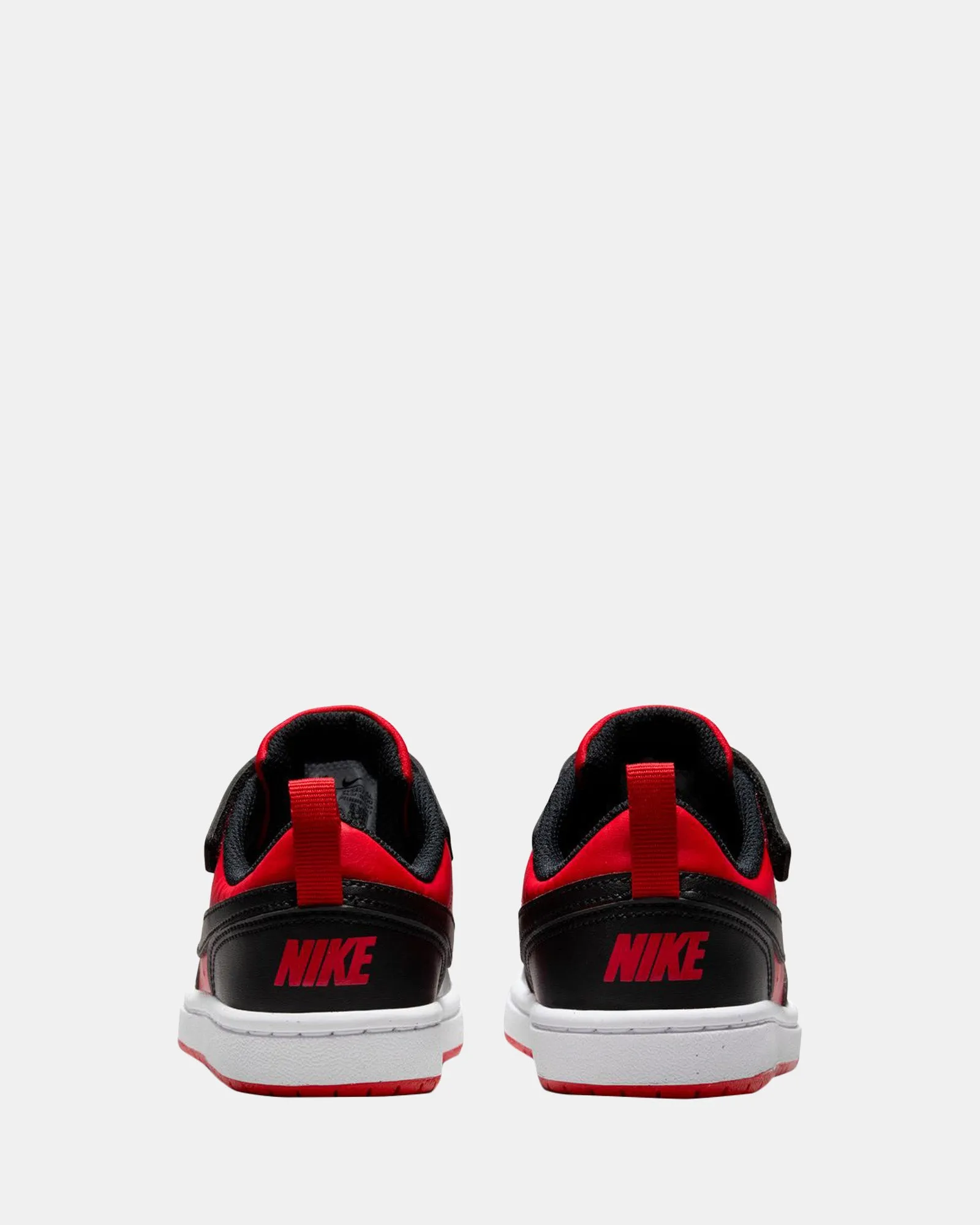 Nike Kinder-Schuhe Court Borough Low Recraft Vorschule Univ Rot/Schwarz/Weiß