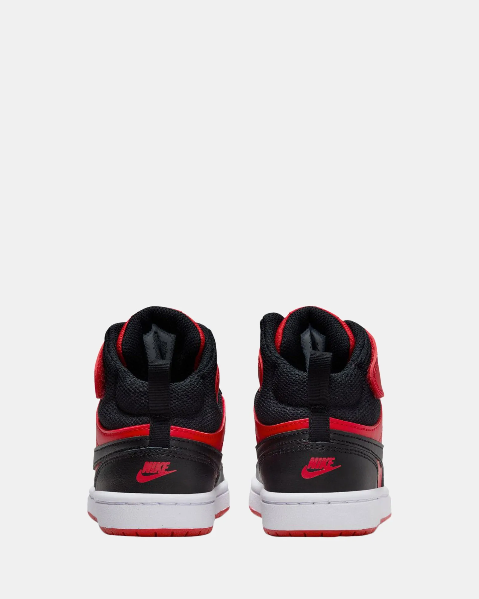 Nike Kinder Schuhe Court Borough Mid 2 Vorschule Universell Rot/Schwarz/Weiß
