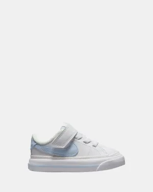 Nike Kinder Schuhe Court Legacy Baby Weiß/Blauer Schimmer/Segeltuch
