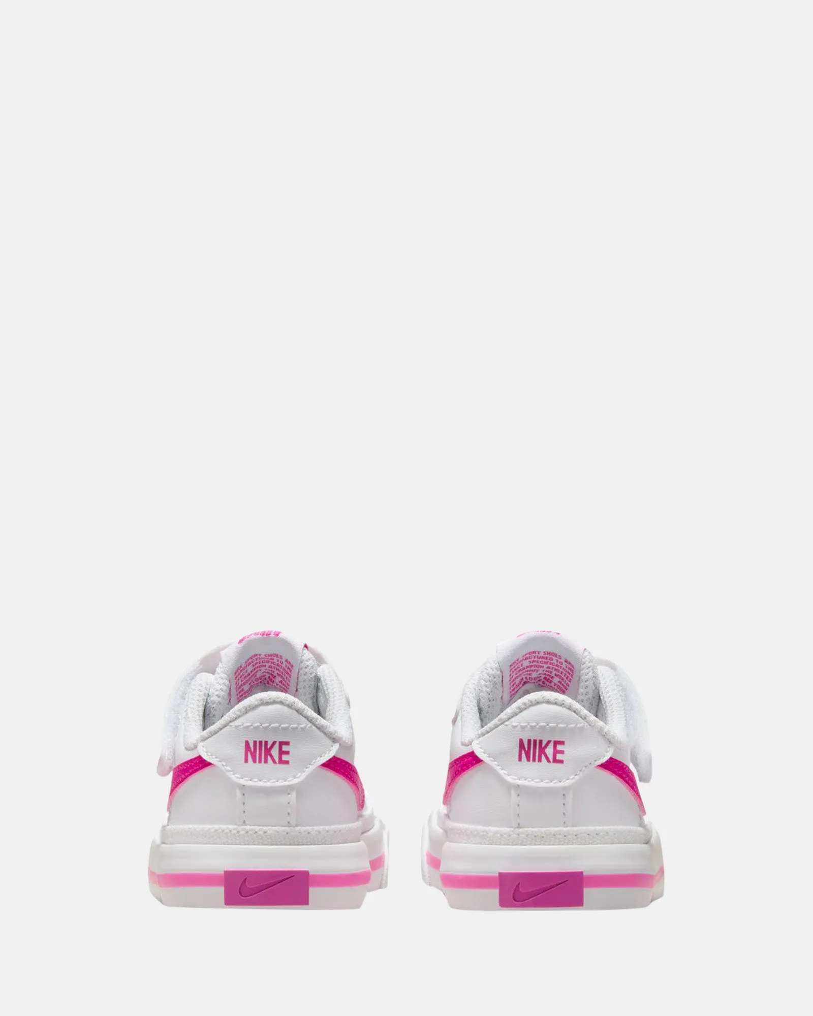 Nike Kinder Schuhe Court Legacy Baby Weiß/Laser Fuchsia