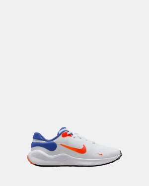 Nike Kinder Schuhe Revolution 7 Grundschule Weiß/Team Orange/Blau