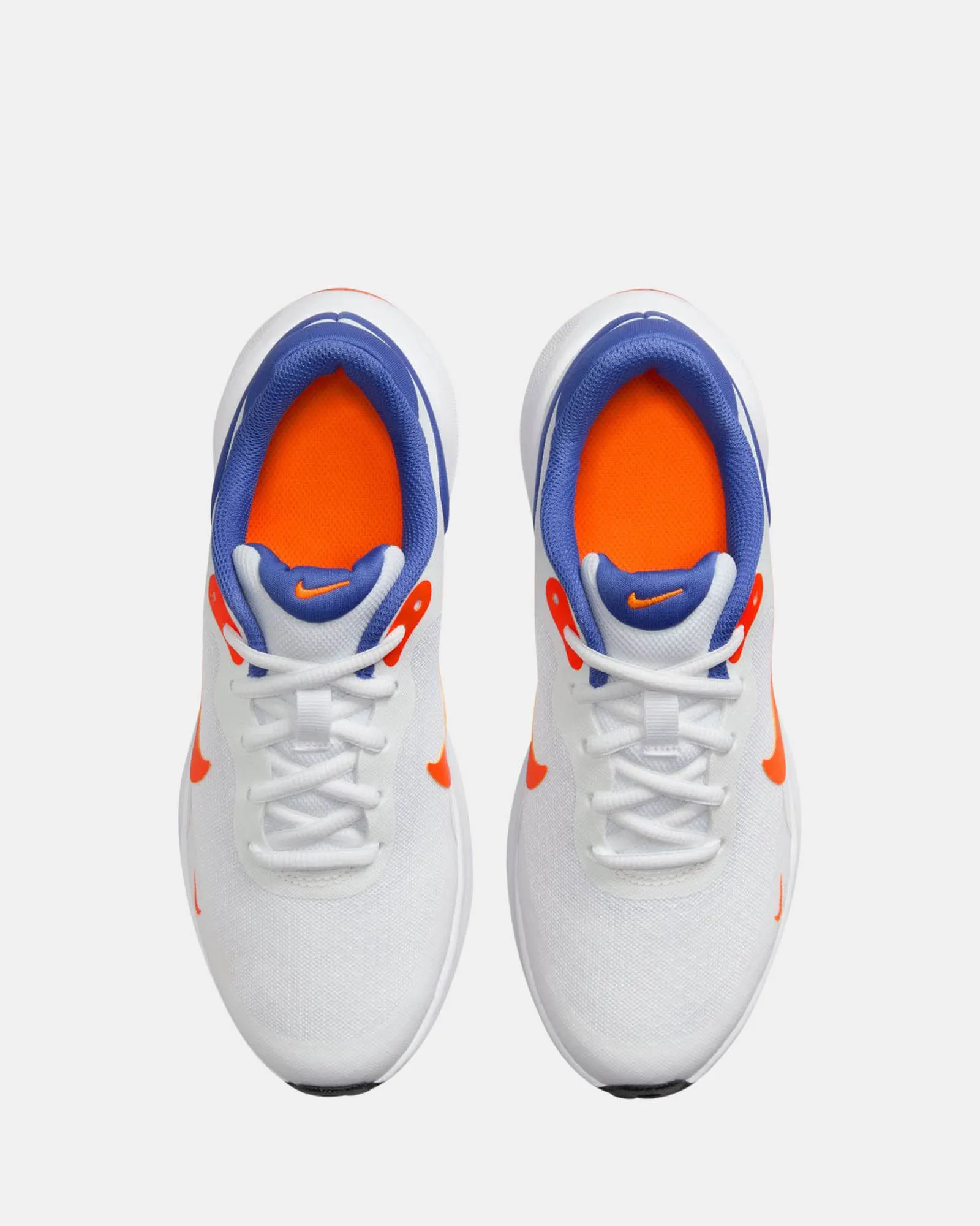 Nike Kinder Schuhe Revolution 7 Grundschule Weiß/Team Orange/Blau