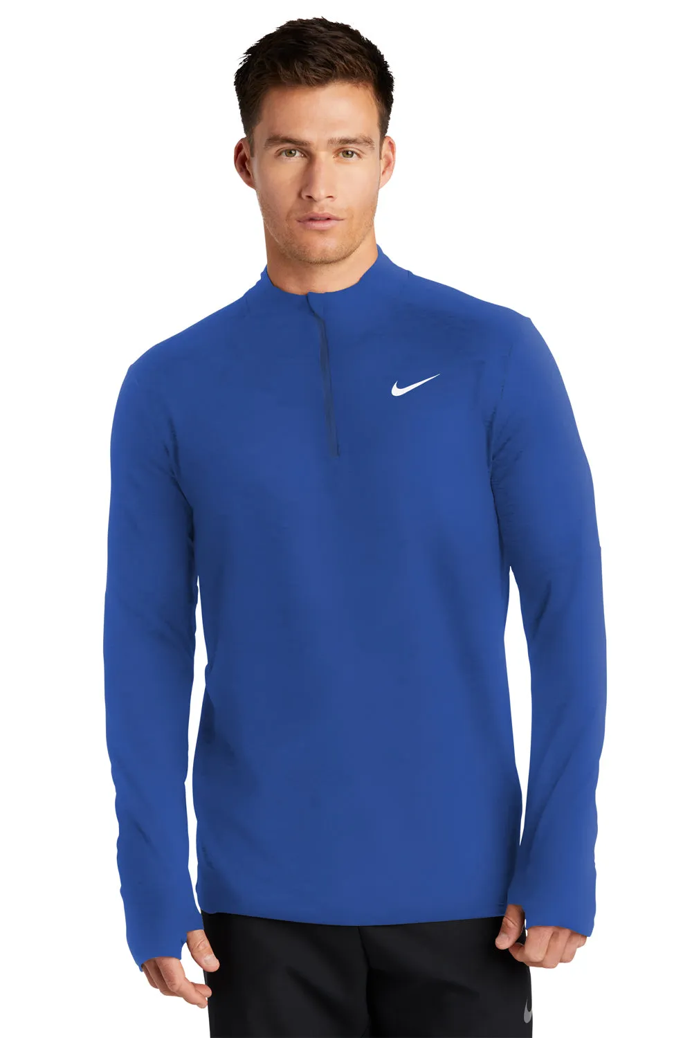 Nike Herren Element Dri-Fit Feuchtigkeitstransportierendes 1/4-Zip Sweatshirt - Königsblau