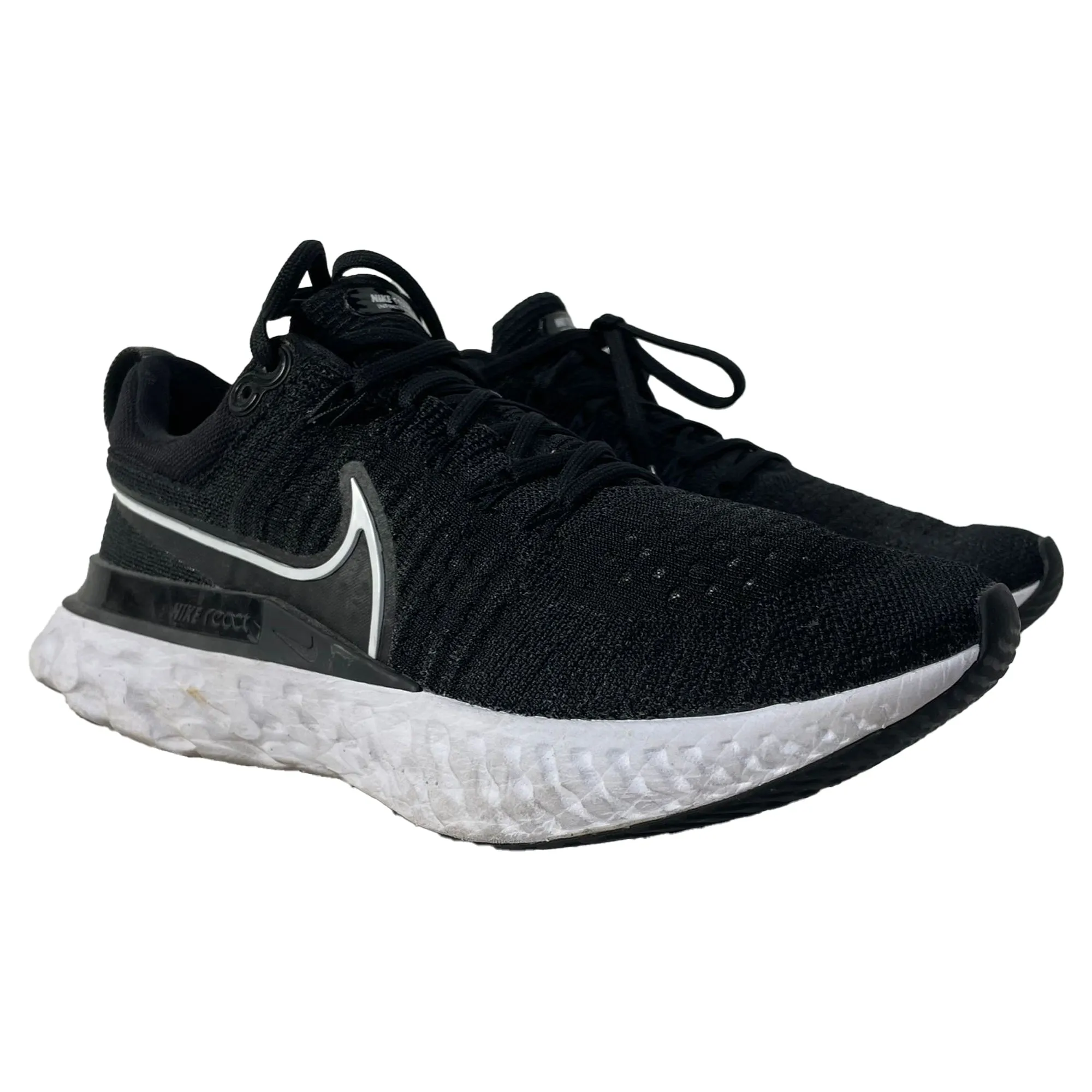 Nike React Infinity Run Flyknit III Laufschuhe in Schwarz Synthetik