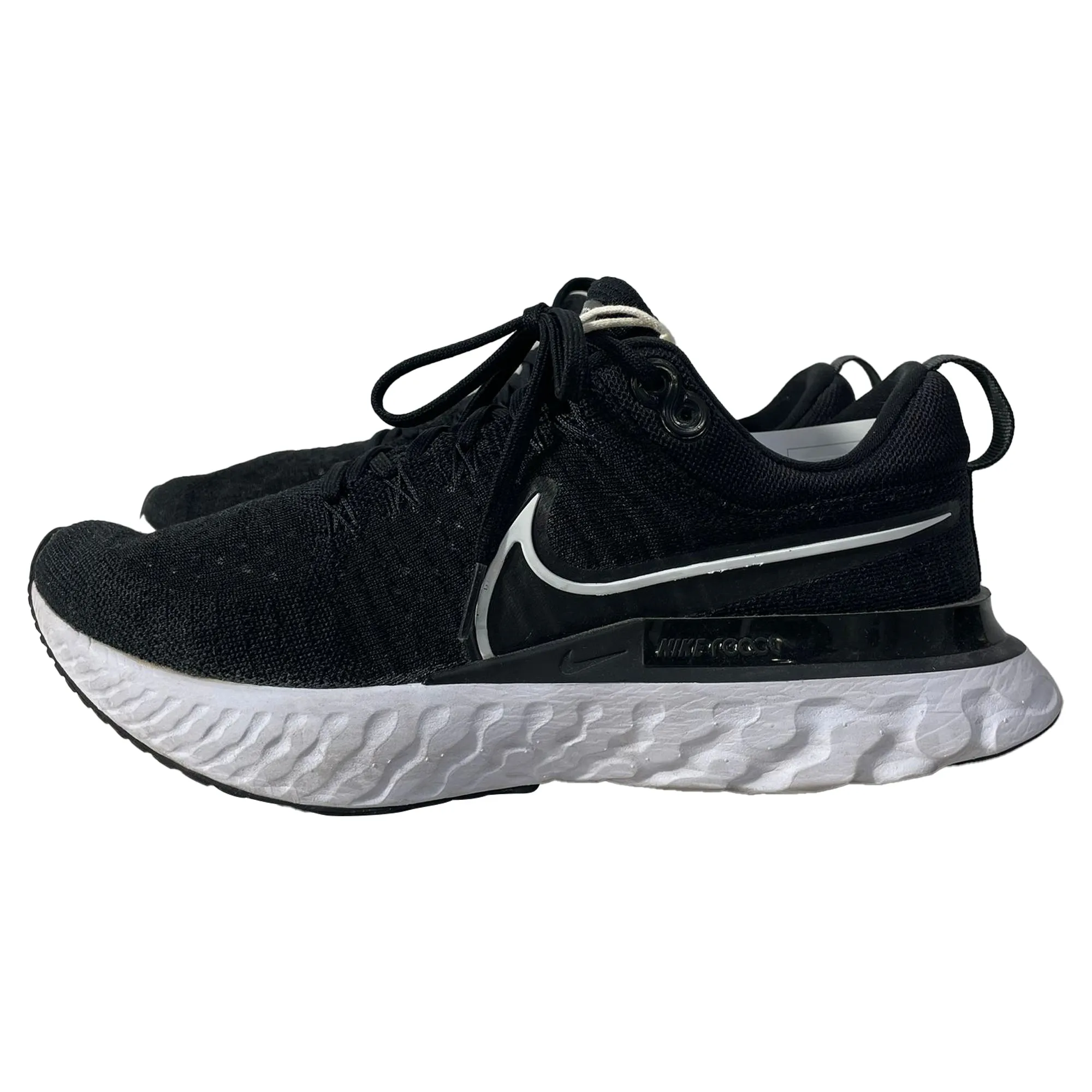 Nike React Infinity Run Flyknit III Laufschuhe in Schwarz Synthetik