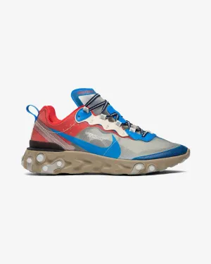 NIKE X UNDERCOVER REACT ELEMENT 87 BEIGE BLAU (NEU) - -