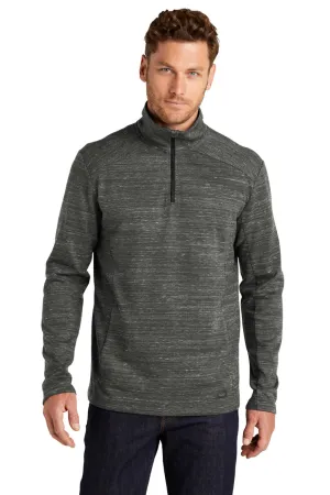 Ogio Herren Flux 1/4-Zip Sweatshirt mit Taschen - Heather Tarmac Grau