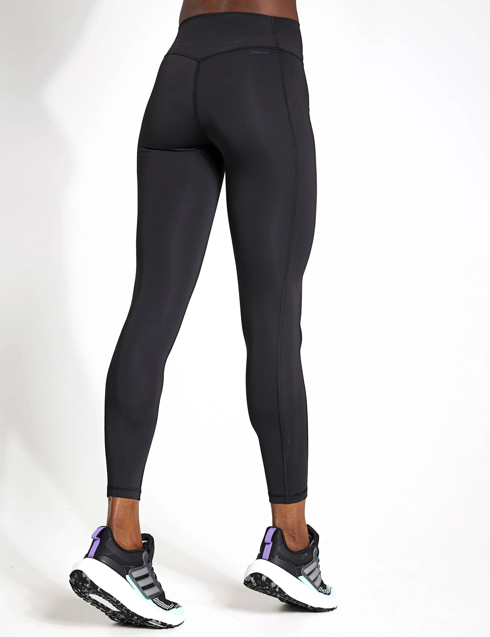 Optime Ganzbeinige Leggings - Schwarz
