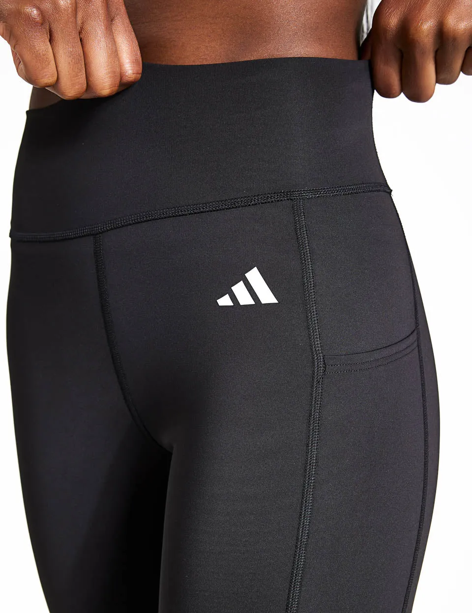 Optime Ganzbeinige Leggings - Schwarz