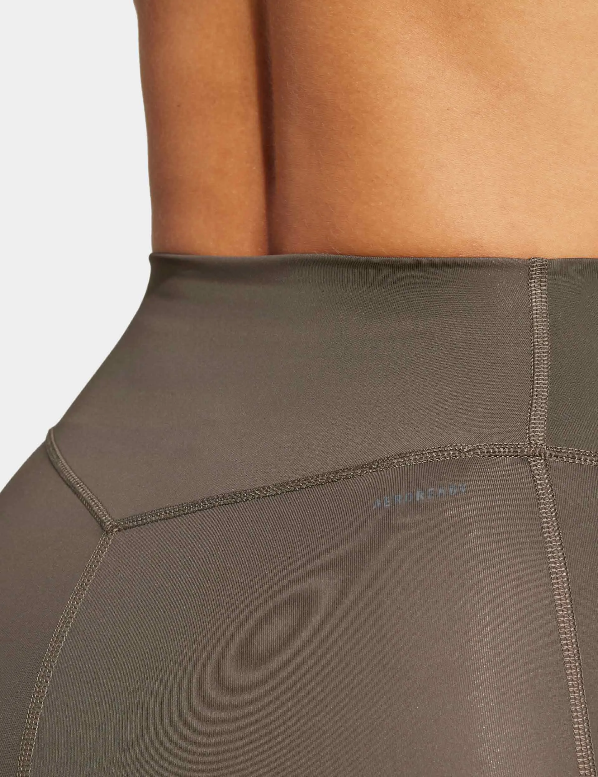 Optime Ganzbeinige Leggings - Schattenolive