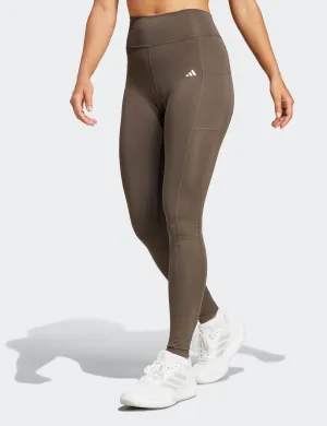 Optime Ganzbeinige Leggings - Schattenolive