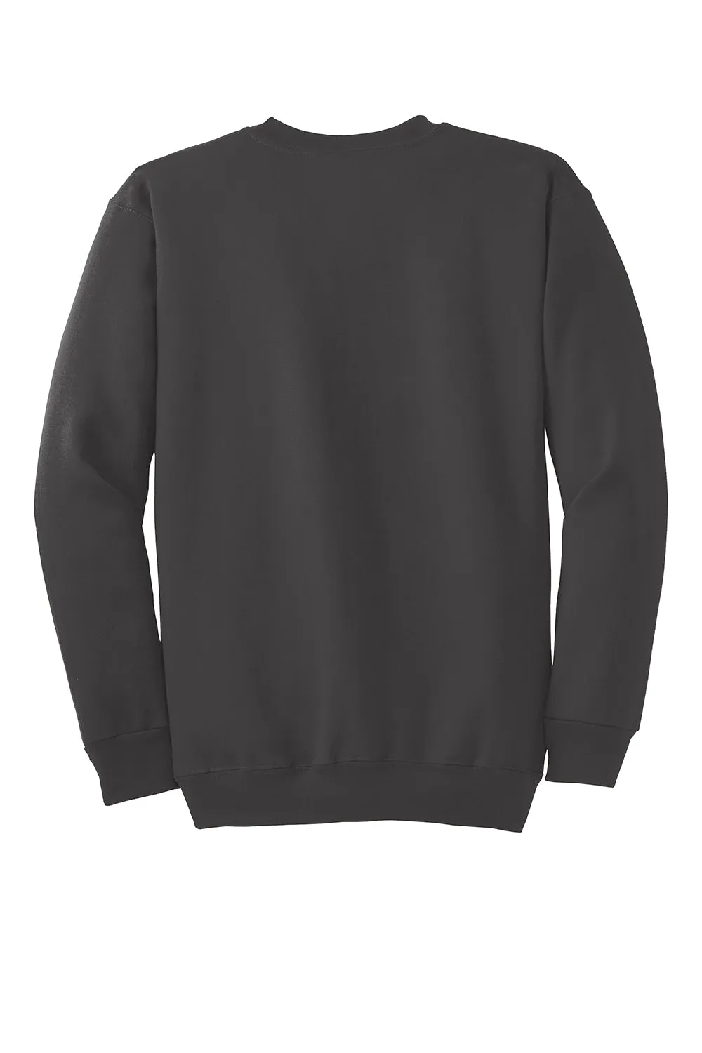 Port & Company Herren Essential Pilling-resistentes Fleece Crewneck Sweatshirt - Anthrazitgrau