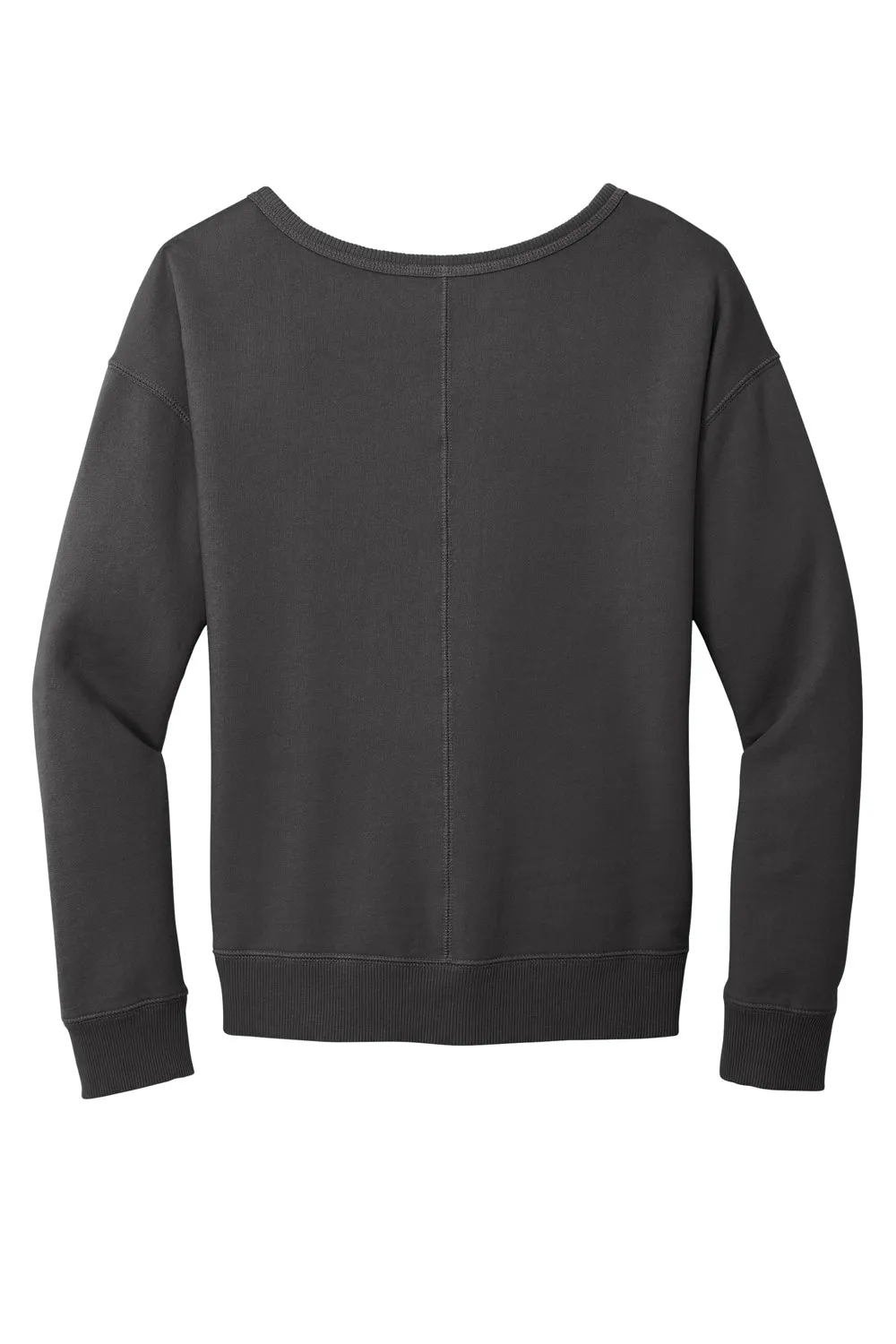 Port & Company Damen Beach Wash V-Ausschnitt Sweatshirt - Kohlegrau