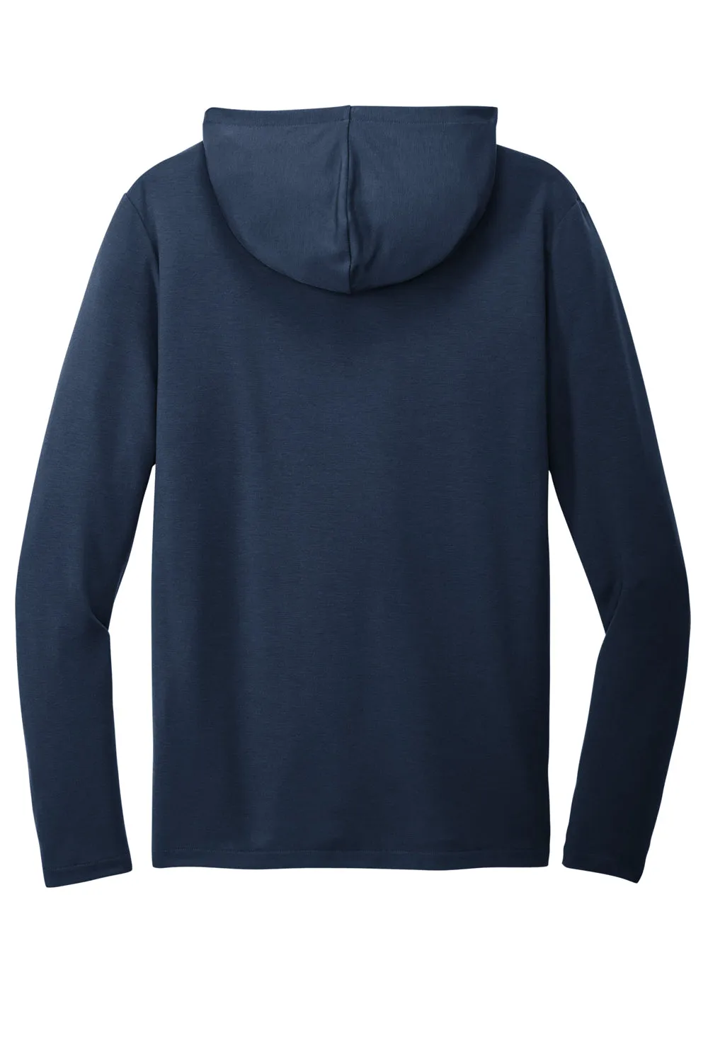Port Authority Herren Microterry Kapuzenpullover mit Snag-Resistant - Flussmarineblau