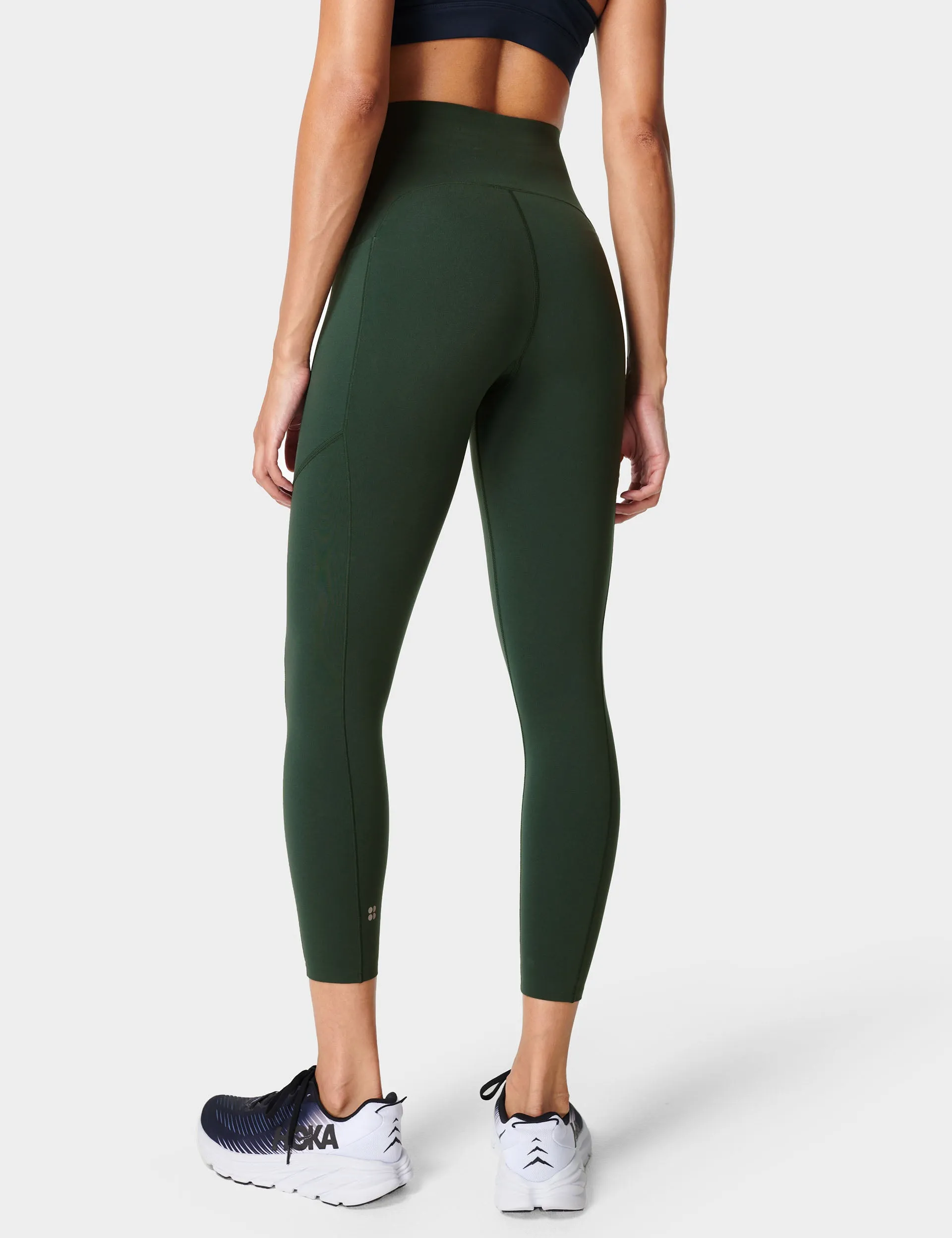 Power UltraSculpt High-Waist Gym 7/8-Leggings - Trek Grün