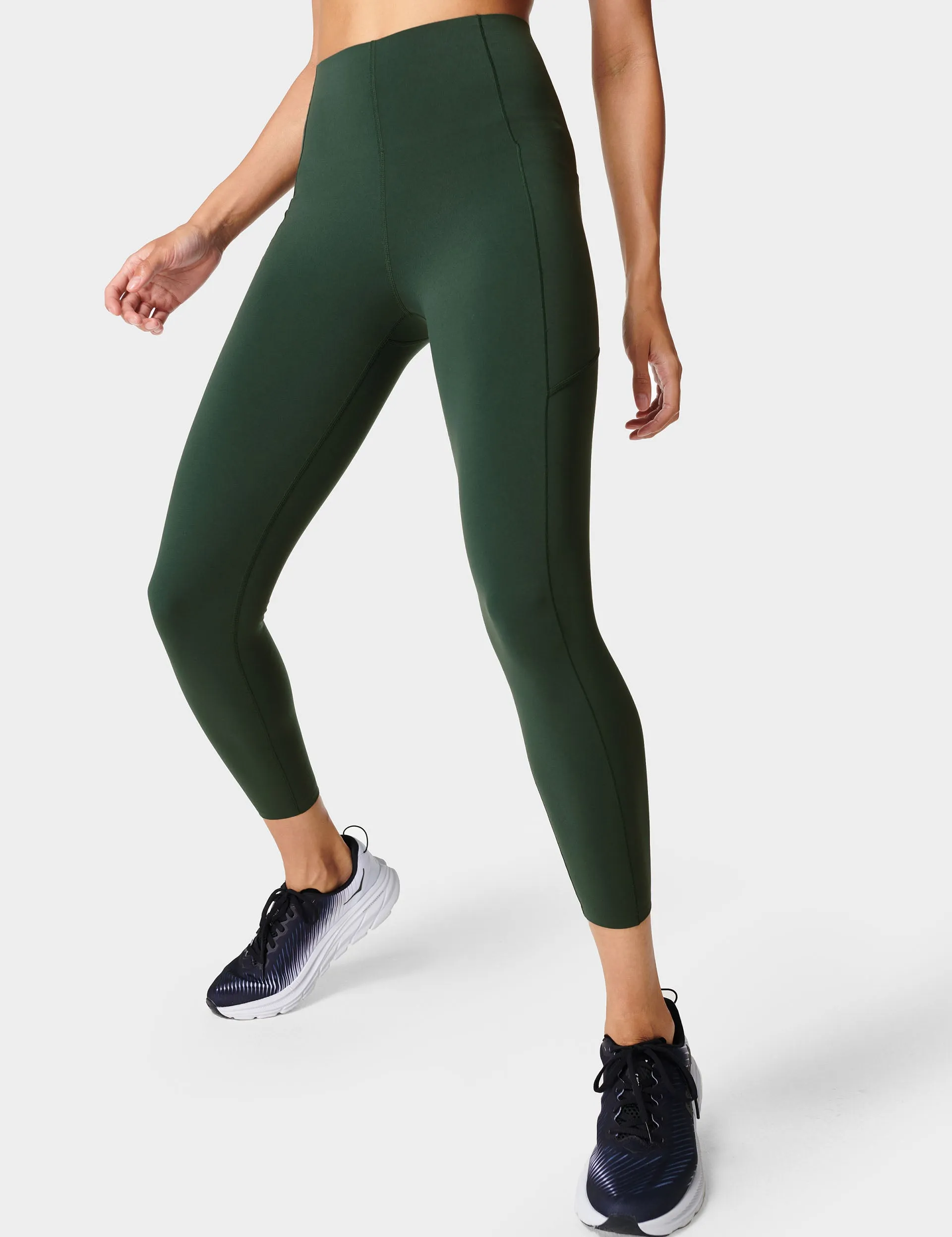 Power UltraSculpt High-Waist Gym 7/8-Leggings - Trek Grün