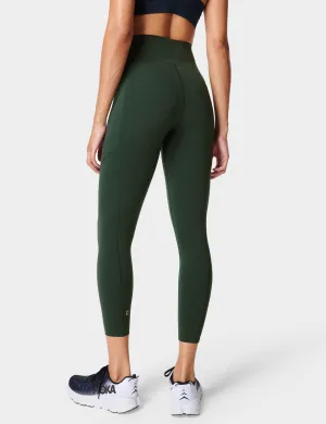 Power UltraSculpt High-Waist Gym 7/8-Leggings - Trek Grün