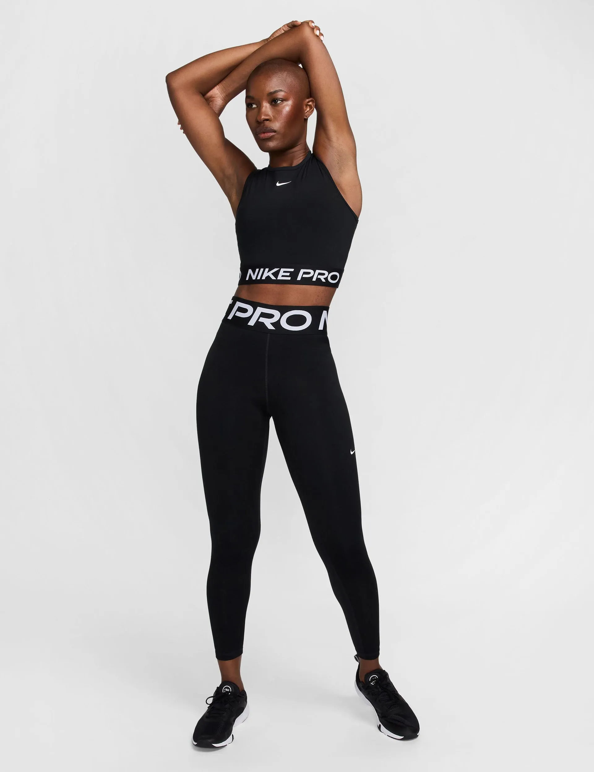 Pro Sculpt High-Waist Leggings - Schwarz/Weiß