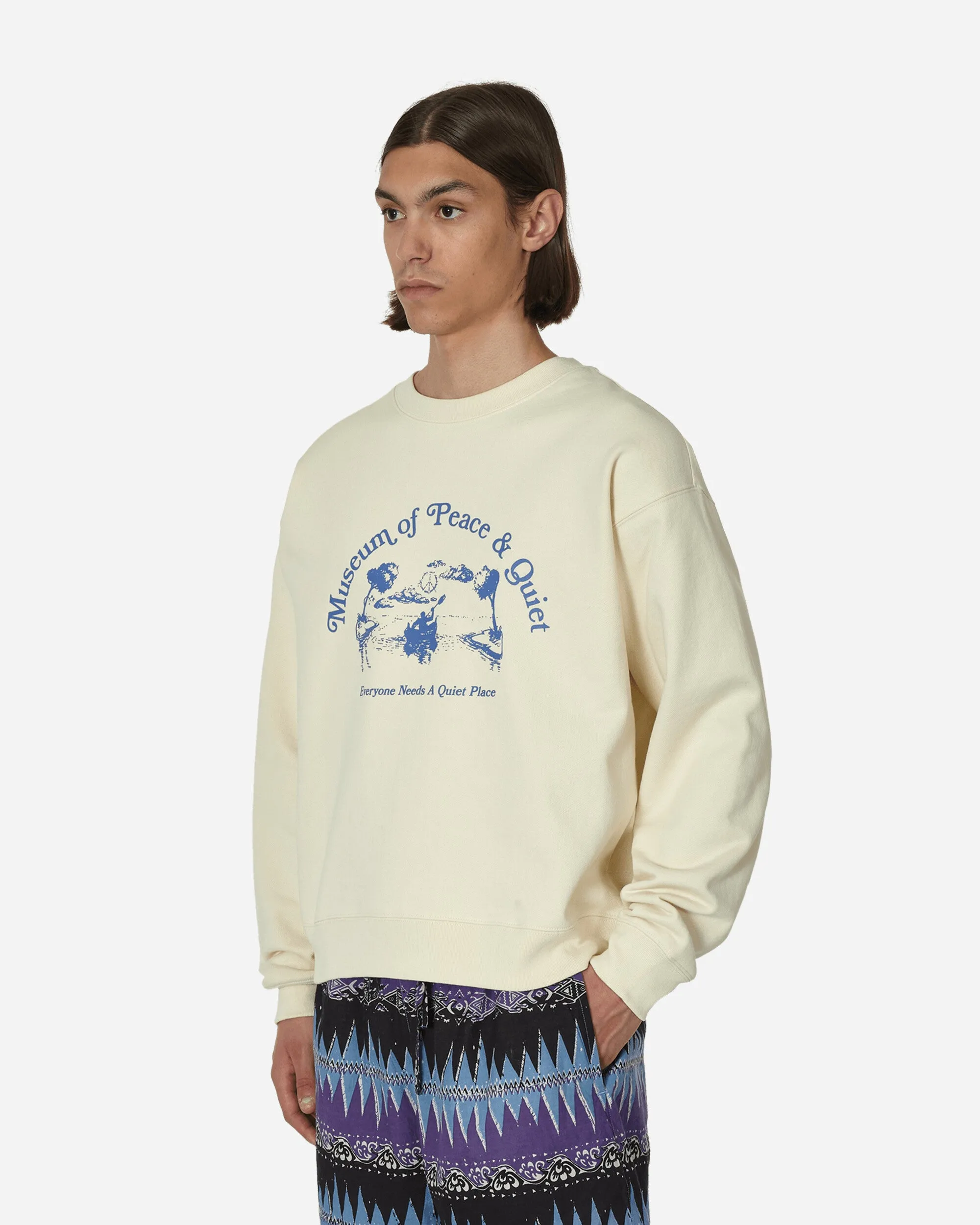 Quiet Place Crewneck Sweatshirt Knochen
