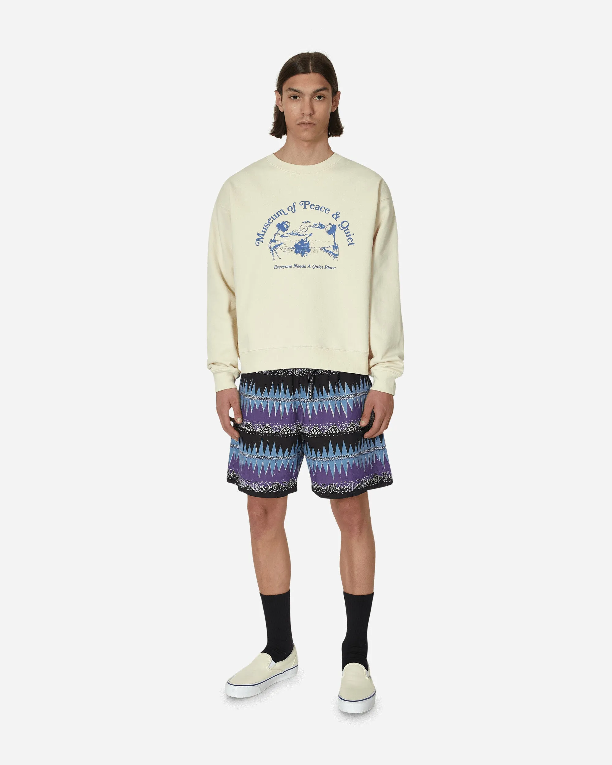 Quiet Place Crewneck Sweatshirt Knochen