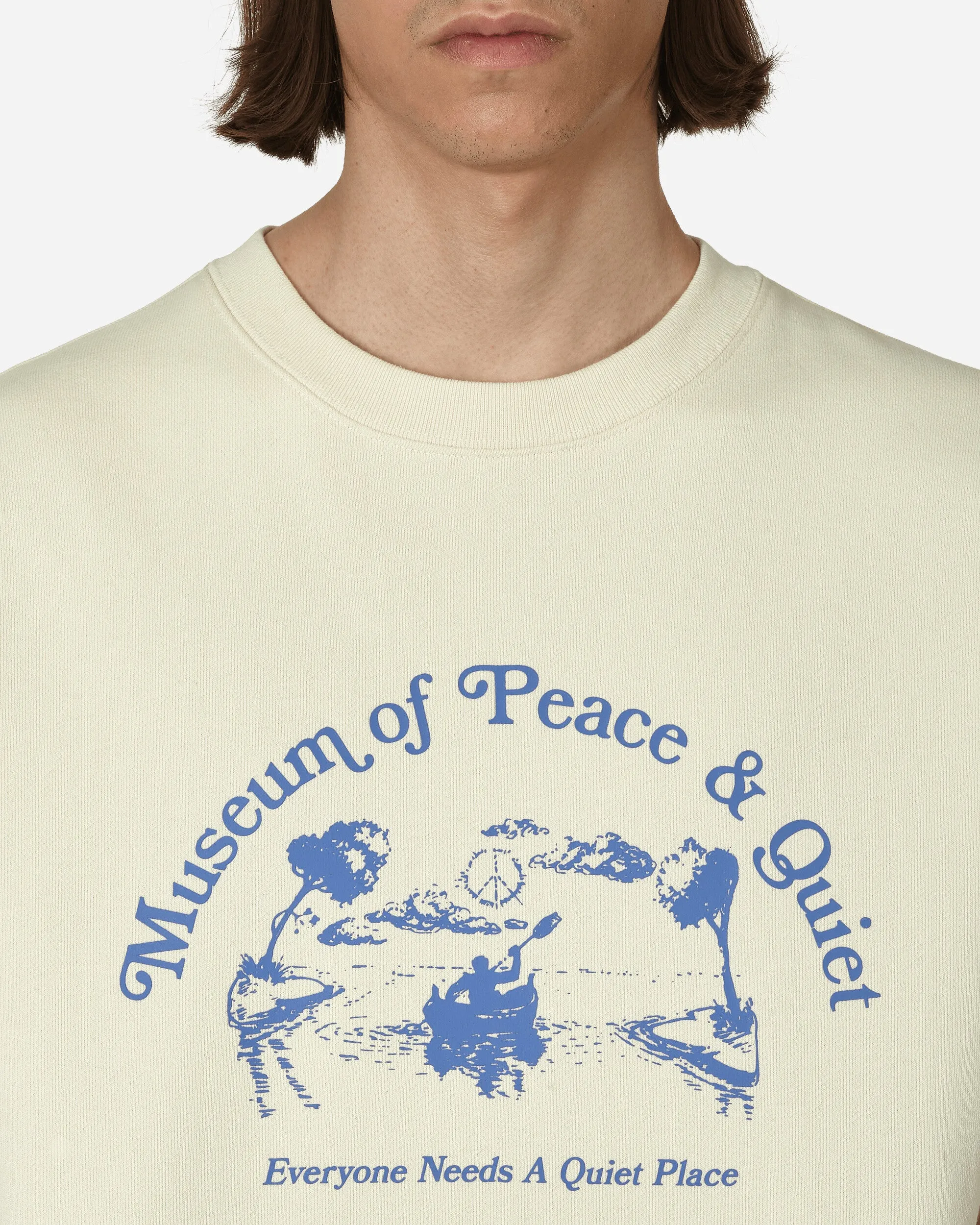 Quiet Place Crewneck Sweatshirt Knochen